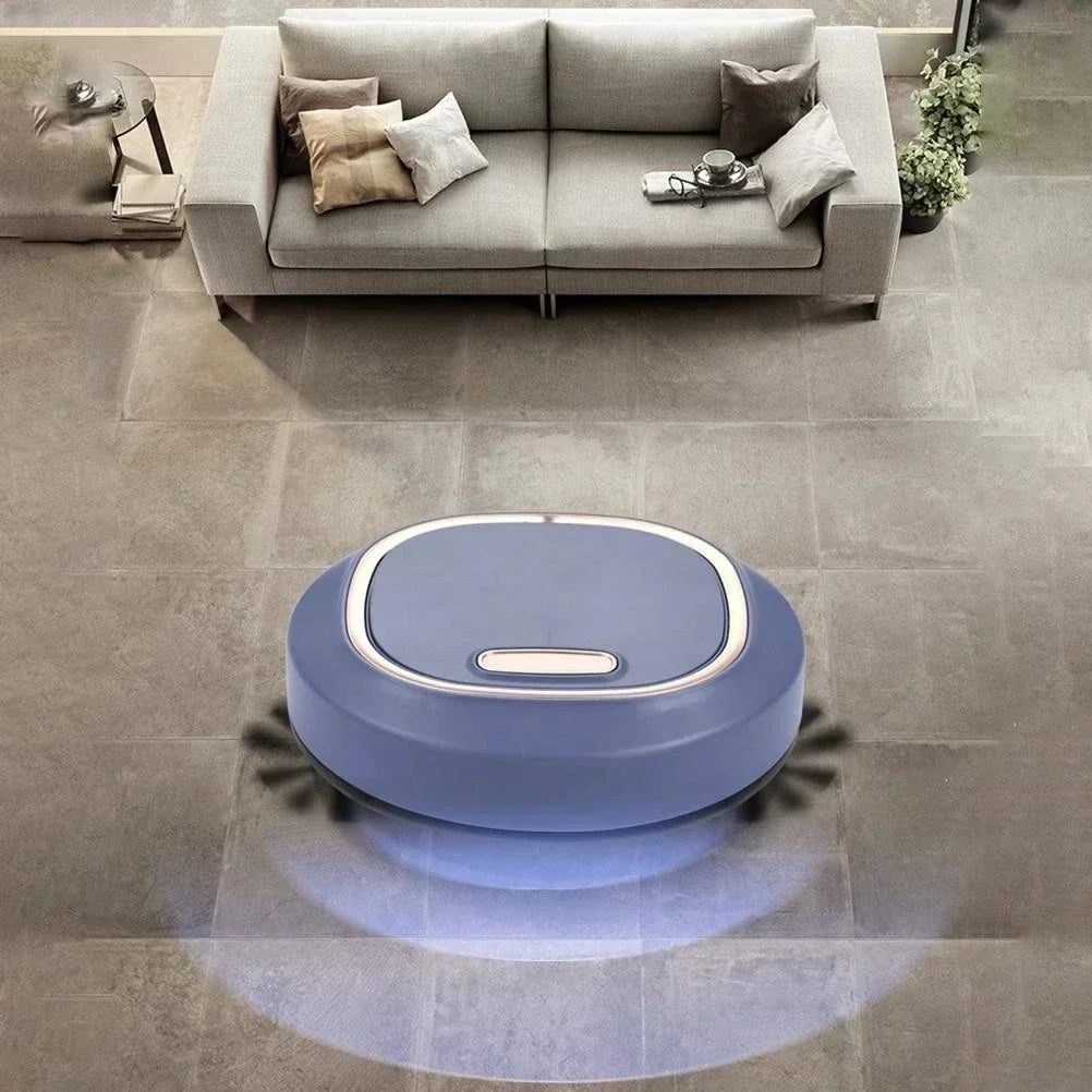 Smart Robot Vacuum Cleaner 3-in-1 Sweep Mop and Vacuum with USB Rechargeable Battery