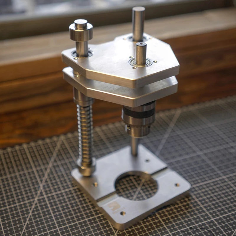Portable Drill Guide Jig Adjustable Woodworking Straight Hole Drilling Locator Tool