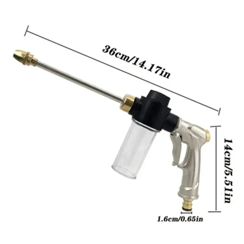 Expandable Garden Hose with Spray Nozzle Flexible High Pressure Water Hose Multiple Lengths
