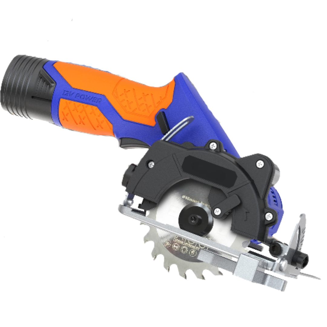 Mini 12V Cordless Circular Saw Rechargeable Woodworking Cutting Tool