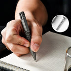 Titanium Alloy Tactical Ballpoint Pen with Glass Breaker Tip Multi Functional Writing Tool