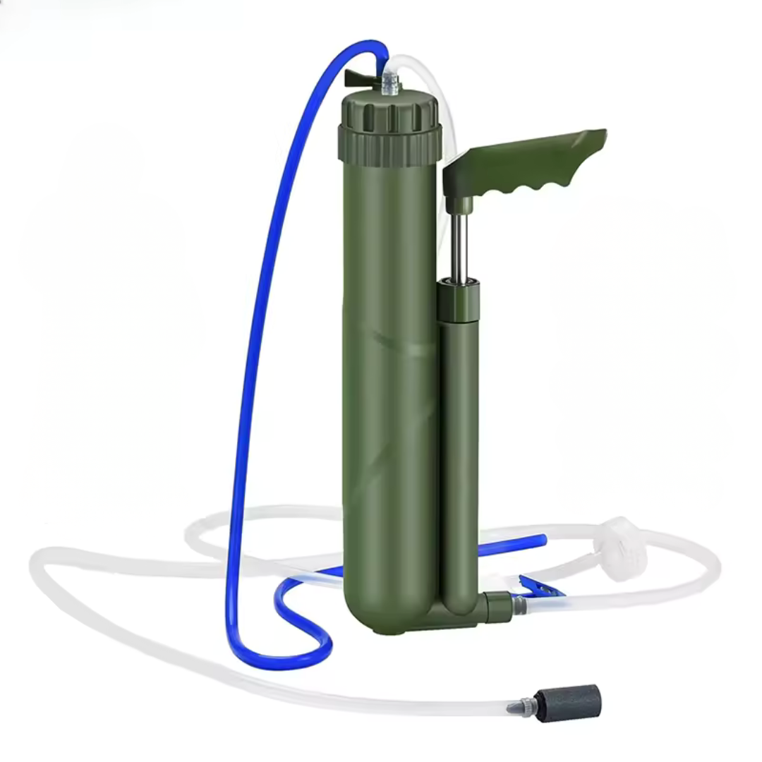 High Precision Water Filter Pump 0.0001 Micron with Carry Bag Portable Outdoor Filtration Kit