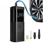 Portable 150 PSI Cordless Air Pump with Digital Display Rechargeable Tire Inflator for Vehicles