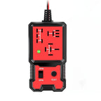 Portable 12V Car Battery Tester with LED Display Automotive Diagnostic Tool for Vehicle Circuits