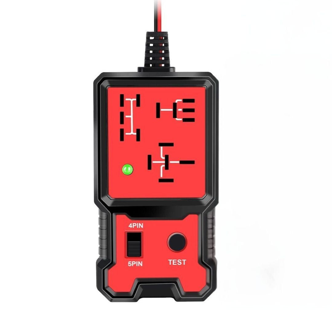 Portable 12V Car Battery Tester with LED Display Automotive Diagnostic Tool for Vehicle Circuits