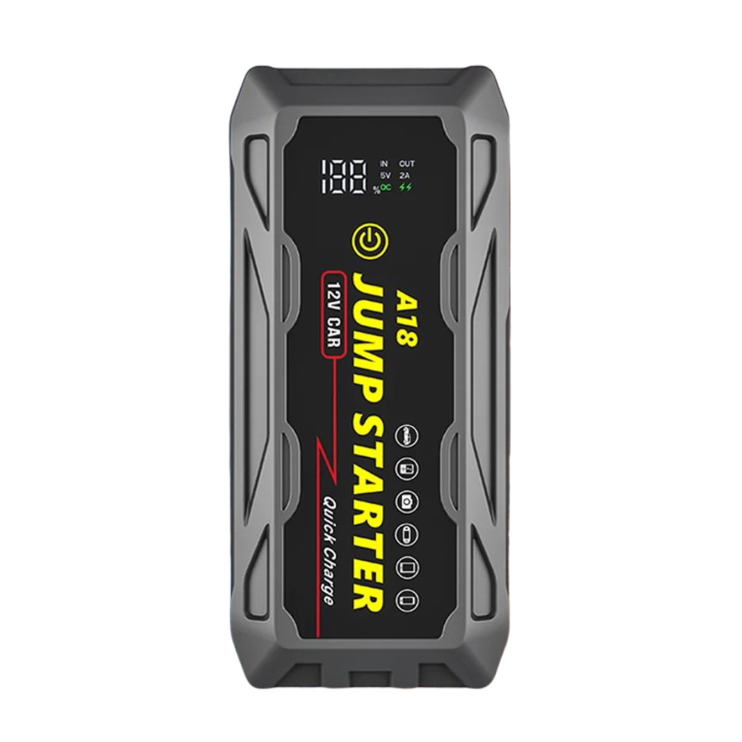 Portable 1200A Jump Starter 12V with Carry Case Rechargeable Battery Booster Power Bank