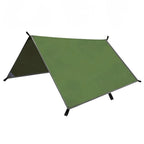Portable 3x3m Waterproof Tarp Shelter with Carry Bag Outdoor Camping Sun Shade Canopy