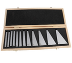 Heavy Duty Precision Angle Block Set 1–30 Degree for Milling and Lathe Setup (10 Piece)