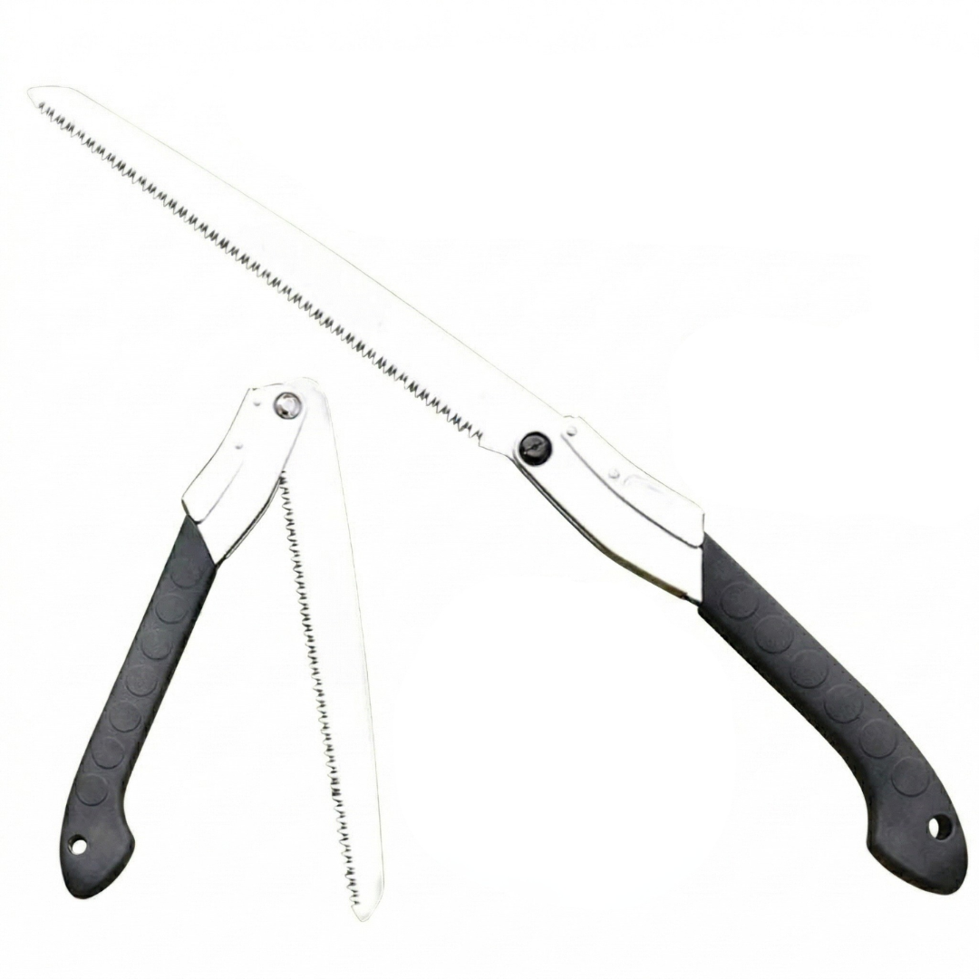 Portable 16inch Folding Pruning Saw for Garden Wood Cutting with Locking Blade Design