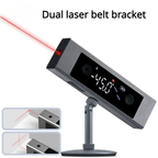 Digital Laser Angle Meter with Dual Line Projection and Magnetic Base for Construction and DIY