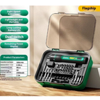 Cordless Electric Screwdriver 40 Piece Rechargeable 4V Power Driver Kit with 2000mAh Battery