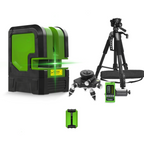 Self Leveling Green Laser Level Kit with Tripod Rechargeable Battery Cross Line Measurement Tool