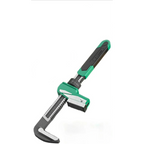 Portable F-Type Wide Jaw Adjustable Wrench Right Angle Spanner 130mm for Plumbing Tools